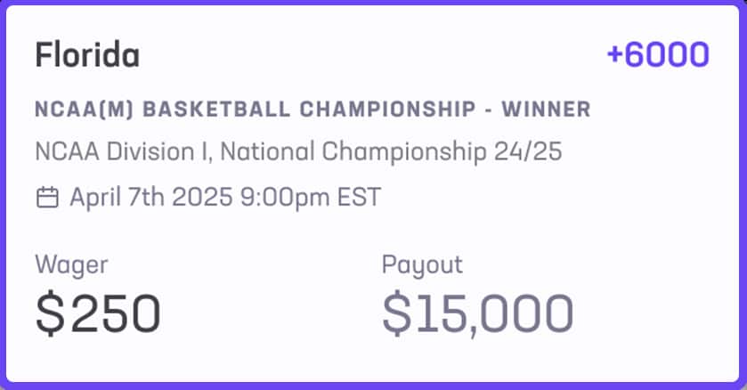 florida 60-1 bball future